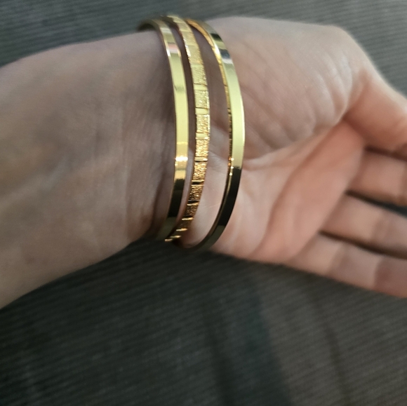 21kgp Duabi Jewely Gold Bangle Bracelet - Picture 4 of 9